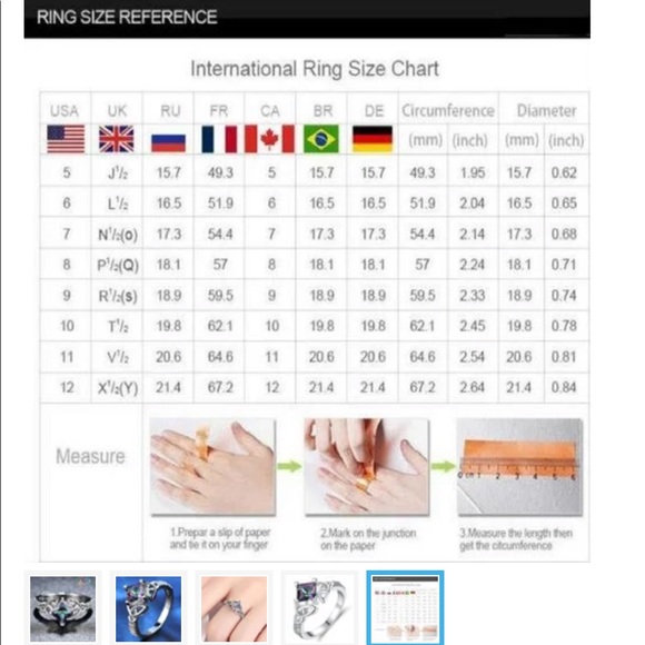 🆕 Gorgeous princess cut Rainbow 🌈 CZ ring - Picture 5 of 5